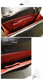 พร้อมส่งค่ะ กระเป๋าLuluhouse รุ่น L88-01Lwh  งานเนี๊ยบค่ะ หนังดีไซน์เป็นลายข้าวหลามตัด ใส่ออกงานได้